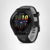 imageGarmin Forerunner 265S Running Smartwatch Colorful AMOLED Display Training Metrics and Recovery Insights Whitestone and Neo TropicBlack and Powder Gray
