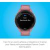 imageGarmin Forerunner 265S Running Smartwatch Colorful AMOLED Display Training Metrics and Recovery Insights Whitestone and Neo TropicLight Pink and Powder Gray