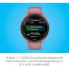 imageGarmin Forerunner 265S Running Smartwatch Colorful AMOLED Display Training Metrics and Recovery Insights Whitestone and Neo TropicLight Pink and Powder Gray