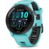 imageGarmin Forerunner 265S Running Smartwatch Colorful AMOLED Display Training Metrics and Recovery Insights Whitestone and Neo TropicAqua and Black