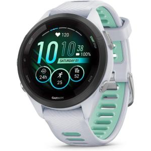 imageGarmin Forerunner 265S Running Smartwatch Colorful AMOLED Display Training Metrics and Recovery Insights Whitestone and Neo TropicWhitestone and Neo Tropic