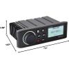 imageFusion MSRA70 Stereo with 4x50W AMFMBluetooth 2Zone USB Wireless Control for Fusion Link AppStereo