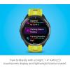 imageGarmin Forerunner 965 Running Smartwatch Colorful AMOLED Display Training Metrics and Recovery Insights Black and Powder Gray 0100280900Amp Yellow and Black