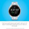 imageGarmin Forerunner 965 Running Smartwatch Colorful AMOLED Display Training Metrics and Recovery Insights Black and Powder Gray 0100280900Whitestone and Powder Gray