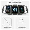 imageGarmin Venu X1 Thin and Lightweight GPS Smartwatch AMOLED Display Advanced Health and Fitness Features Soft Gold with Titanium Caseback and French Gray ComfortFit Nylon BandMoss
