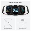 imageGarmin Venu X1 Thin and Lightweight GPS Smartwatch AMOLED Display Advanced Health and Fitness Features Soft Gold with Titanium Caseback and French Gray ComfortFit Nylon BandBlack