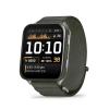 imageGarmin Venu X1 Thin and Lightweight GPS Smartwatch AMOLED Display Advanced Health and Fitness Features Soft Gold with Titanium Caseback and French Gray ComfortFit Nylon BandMoss