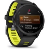 image:imageGarmin Forerunner 170 Music GPS Running Smartwatch Advanced Training Metrics and Recovery Insights Plus Music Storage Black with BlackAmp Yellow Band