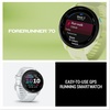 image:imageGarmin Forerunner 70 EasytoUse GPS Running Smartwatch Advanced Training Metrics and Recovery Insights Up to 13 Days of Battery Life Cool LavendarTidal Blue