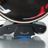 image:imageTacX Galaxia  Roller Trainer with Patented Swing System for Safety  Tapered Wheels for a Centre Ride  1350 x 500 mm  Foldable 800 x 500 x 135 mm  Fits 2629 Inch WheelsSingle