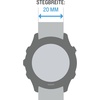 image:imageGarmin Quick Release Bands 20mmSlate with Stainless Steel Hardware