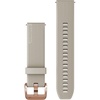 Light Sand Silicone with Rose Gold Hardware